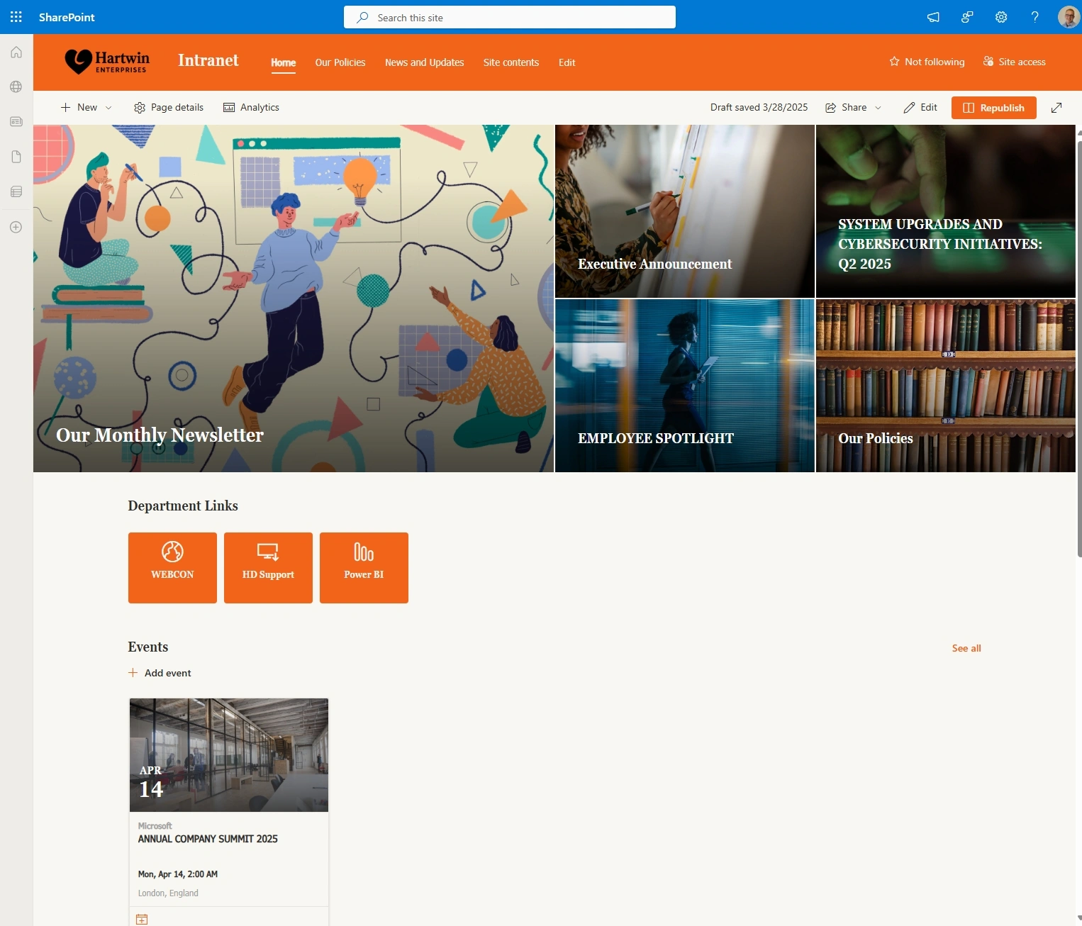 Our SharePoint services